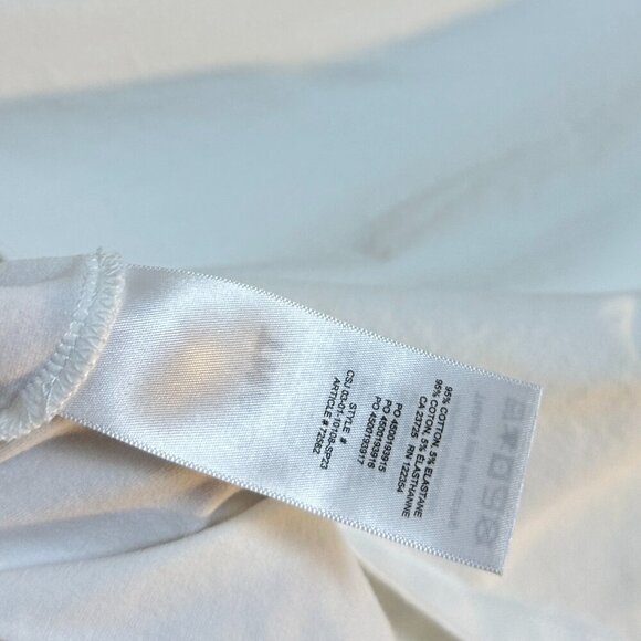 ARITZIA TNA Ortiz Cropped Tee in White Size Small - Picture 7 of 8